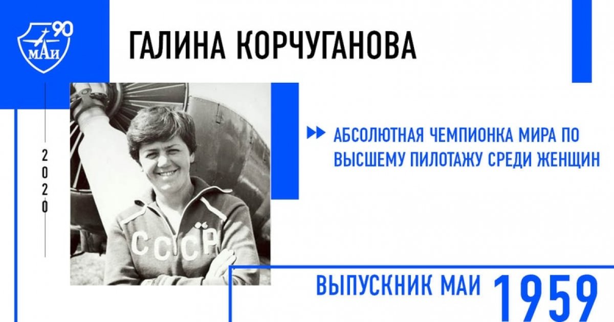 Галина Корчуганова, абсолютная чемпионка мира по высшему пилотажу среди женщин