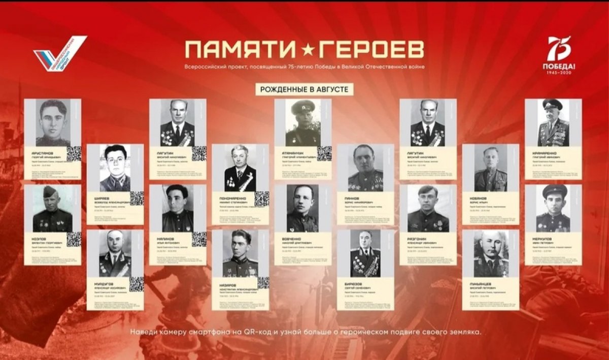 Федеральный проект «Памяти героев»