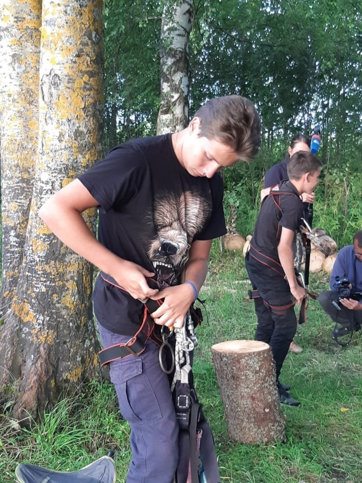 Детский экипаж экспедиции «Вместе по Русскому Северу – 2020» загадал желание у следового камня