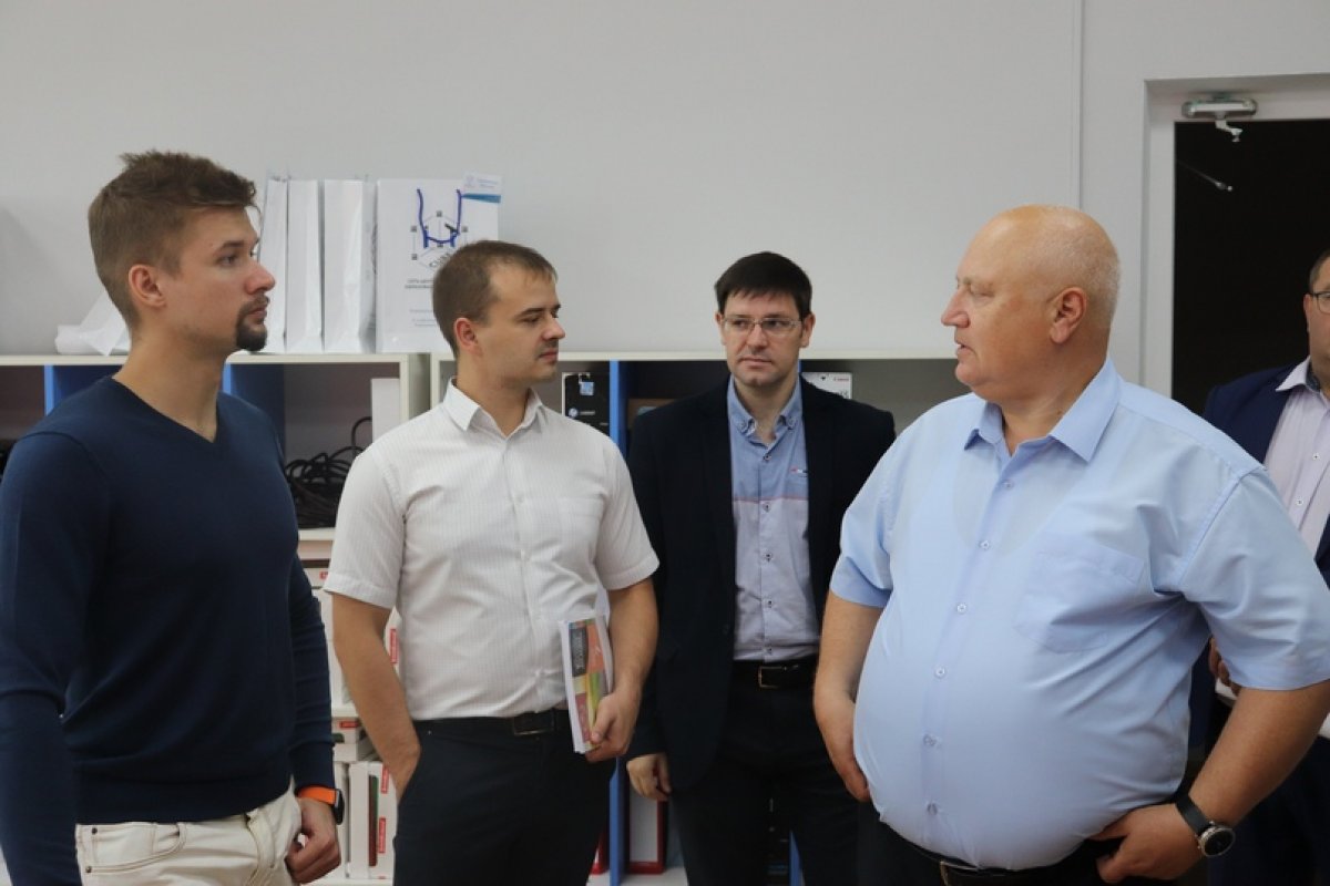 Представители научно-образовательного центра мирового уровня посетили Княгининский университет с рабочим визитом