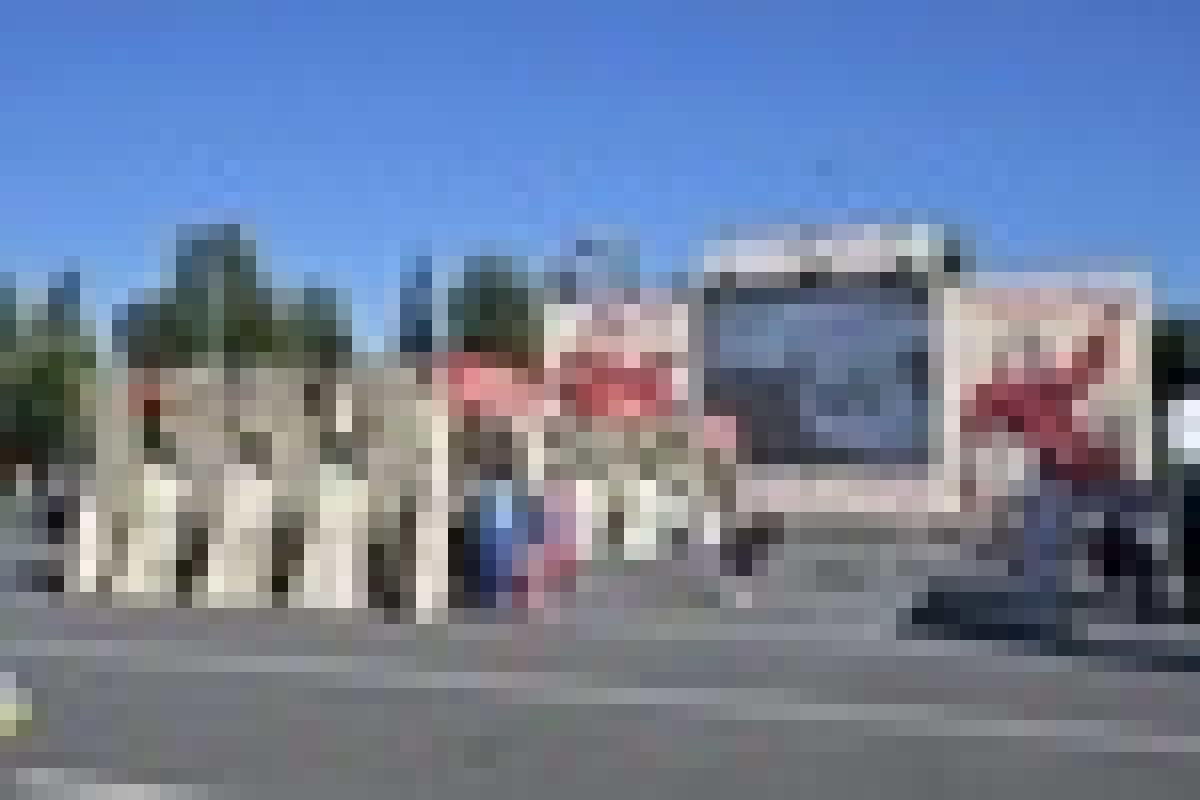 Интерактивный музей под открытым небом «Дорога истории – наша Победа» встретил первых посетителей