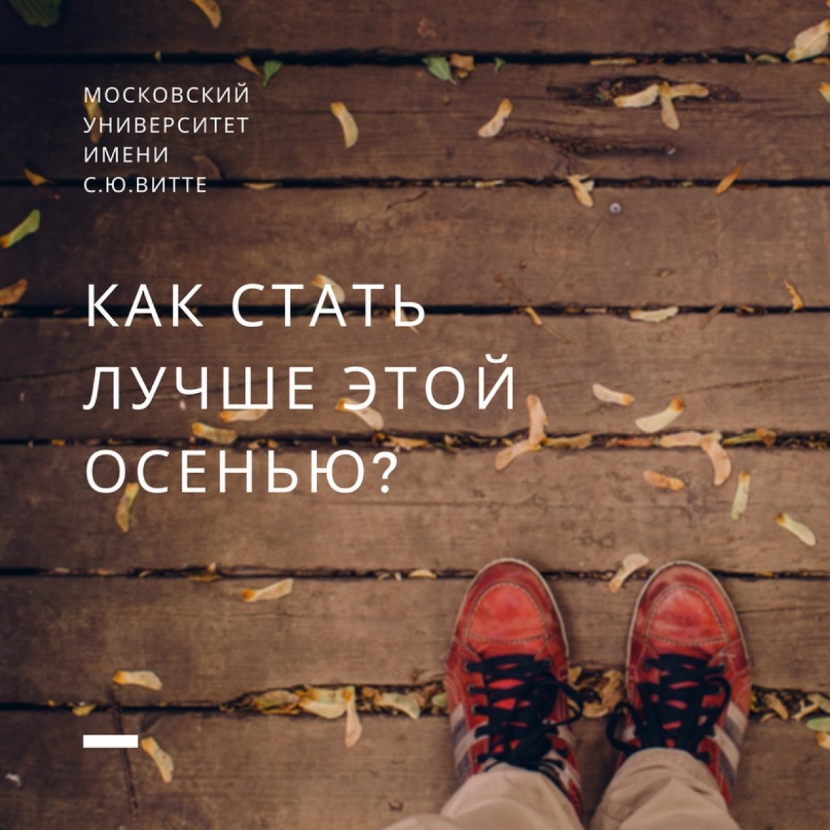 Как стать лучше этой осенью?