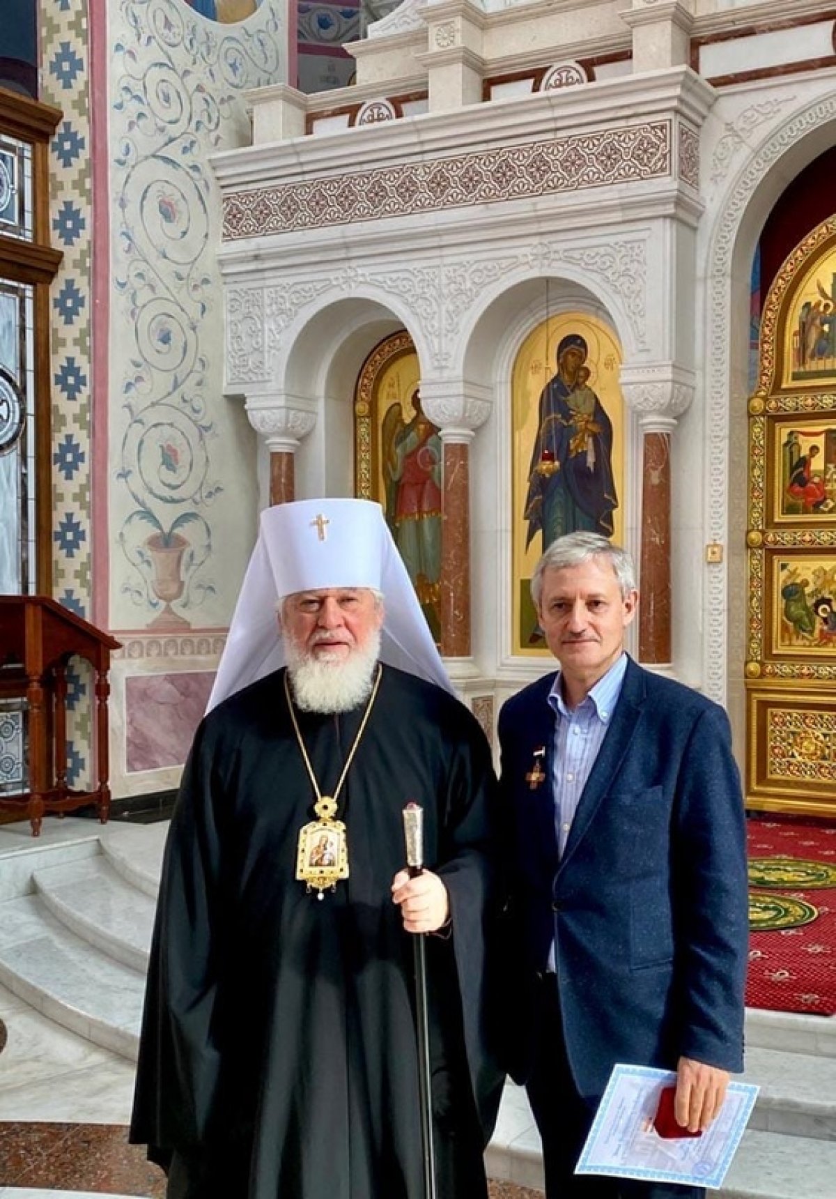 Ректор Университета «МИР» награжден Почетным знаком Самарского Знамени