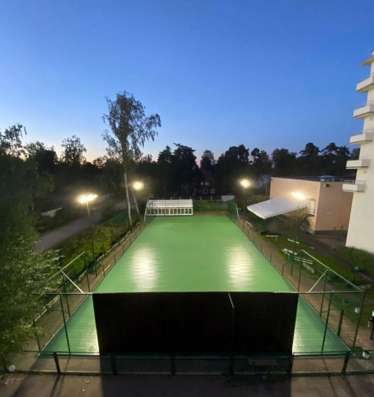 📌Подготовлена к вводу в строй после модернизации многофункциональная спортивная площадка в Образовательном комплексе «Ольгино» 📌Подготовлена к вводу в строй после модернизации многофункциональная спортивная площадка в Образовательном комплексе «Ольгино»