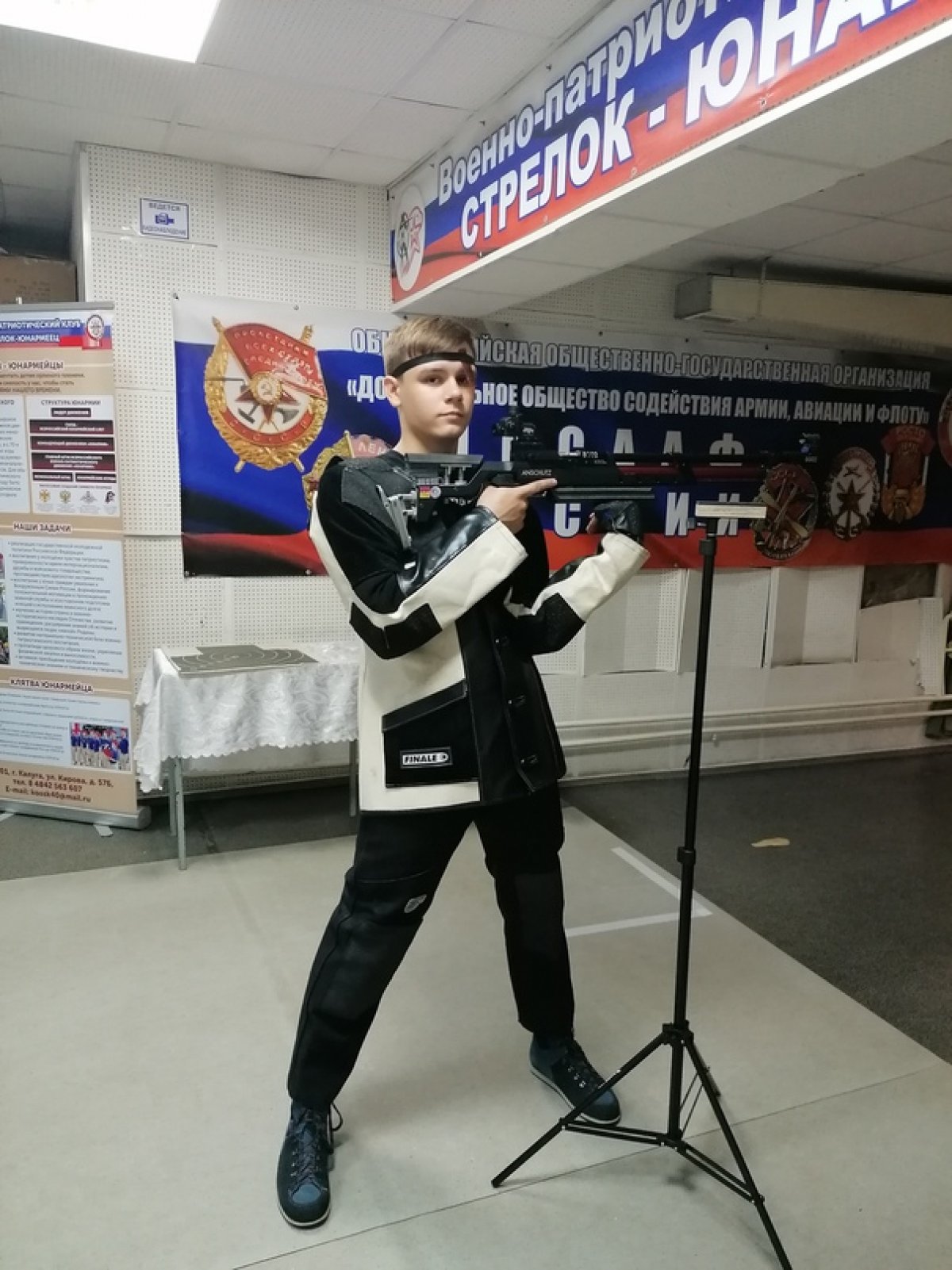 Маёвец стал победителем соревновании по пулевой стрельбе, которые состоялись в конце сентября в Калуге