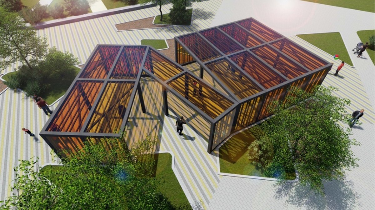 Проект планировки ландшафтно-рекреационного комплекса в Бисерти