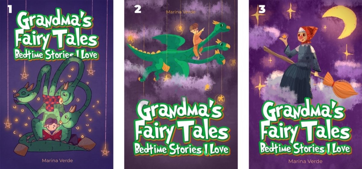 Подпсичик попросил сделать опрос. Если вам необходимо купить ребенку книгу сказок. Какую бы вы выбрали из трех предложенных вариантов дизайна обложки?
