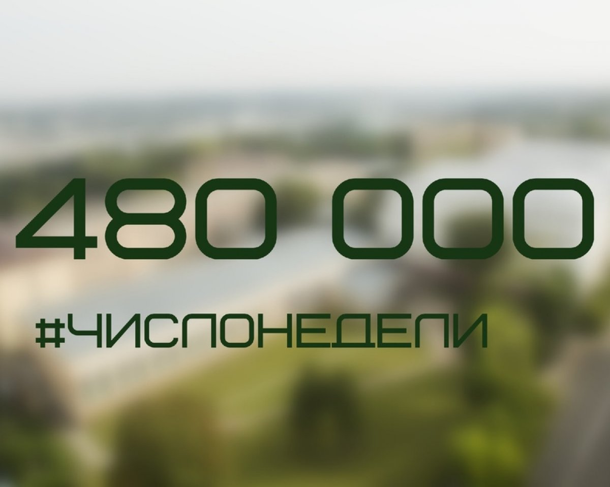 Самое большое число недели СмолГУ – 480 000.