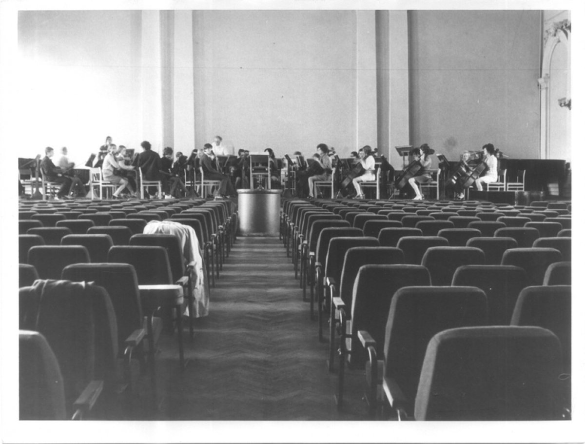 Продолжаем публиковать архивные фотографии из фондов Библиотеки Саратовской Консерватории.