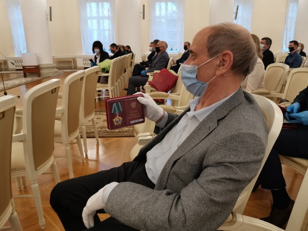 6 ноября в Смольном состоялась церемония награждения государственными наградами 👏