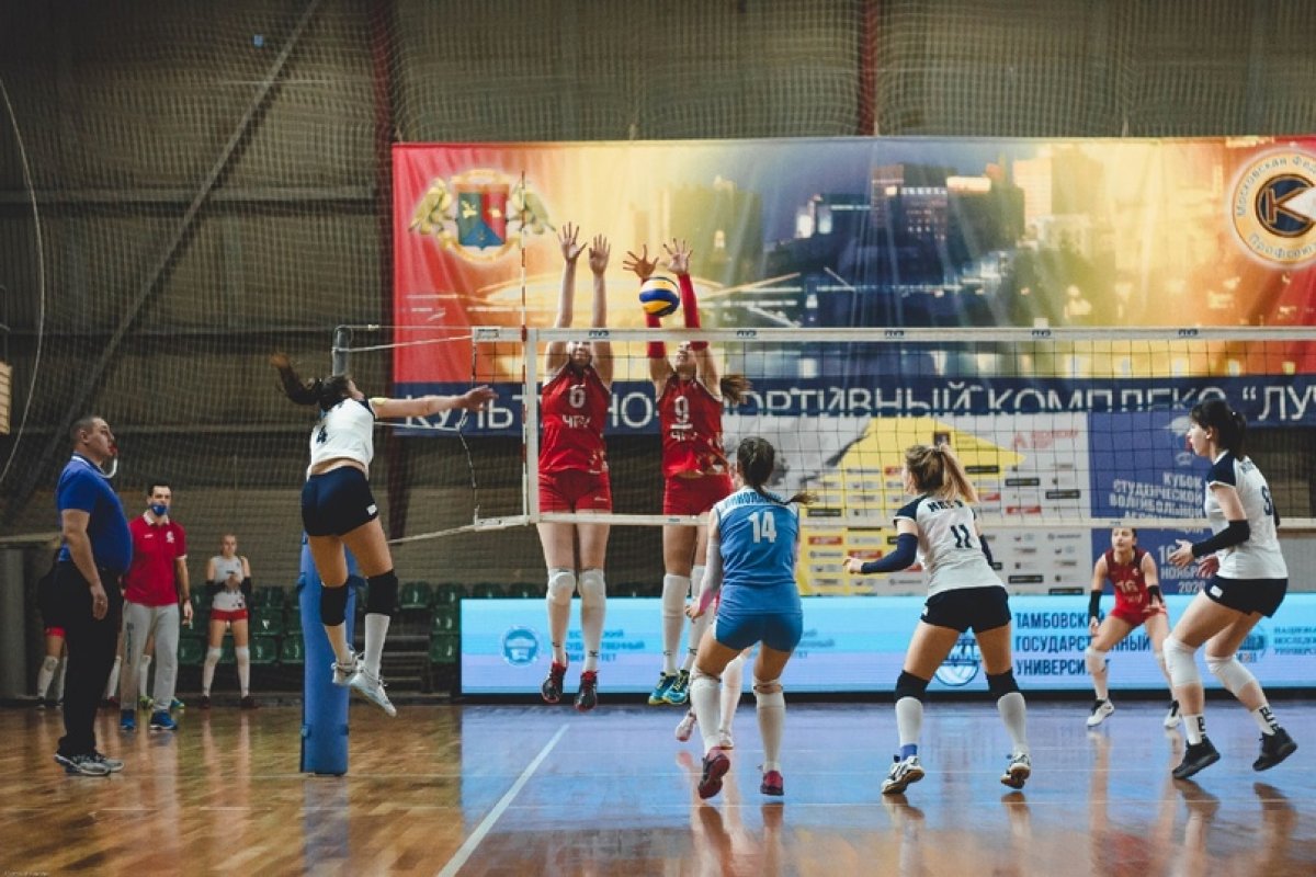 🏆Команда Череповецкого государственного университета стала обладатель Кубка студенческой волейбольной лиги❗